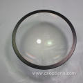 Edge blacking painting glass domes